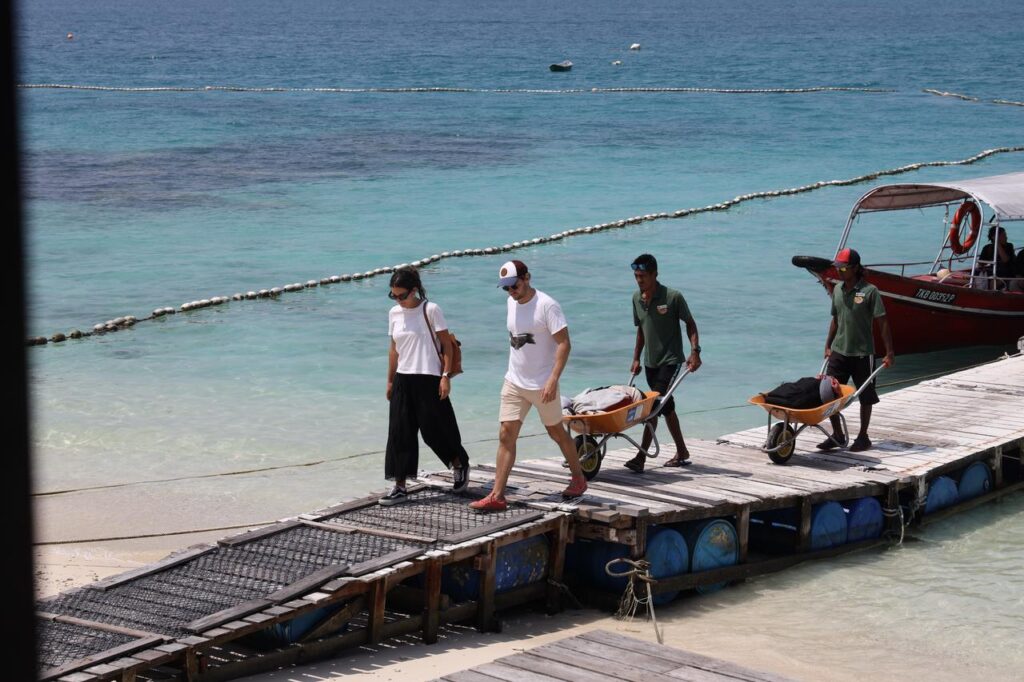 boat transfer services from tuna bay island resort