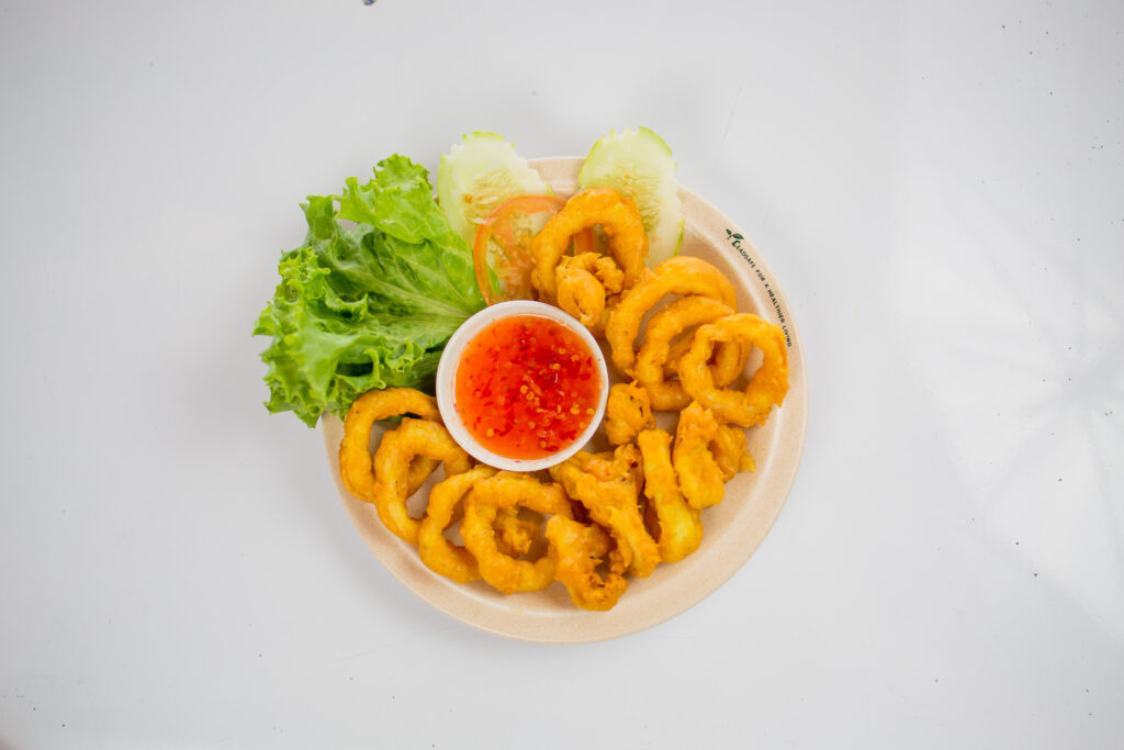 deep fried squid