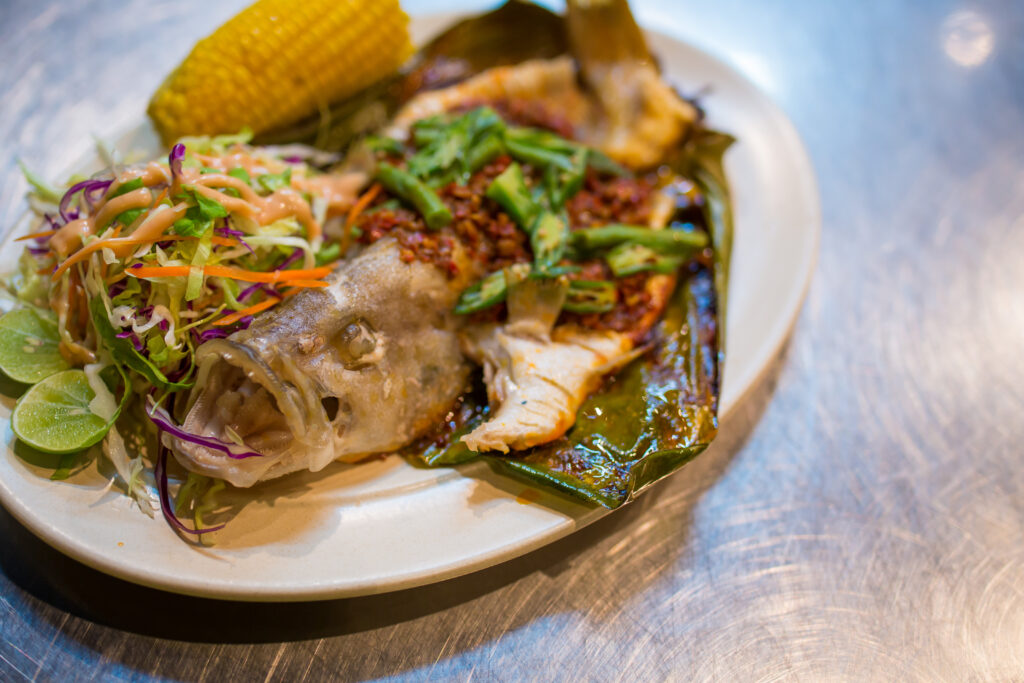 grilled fish