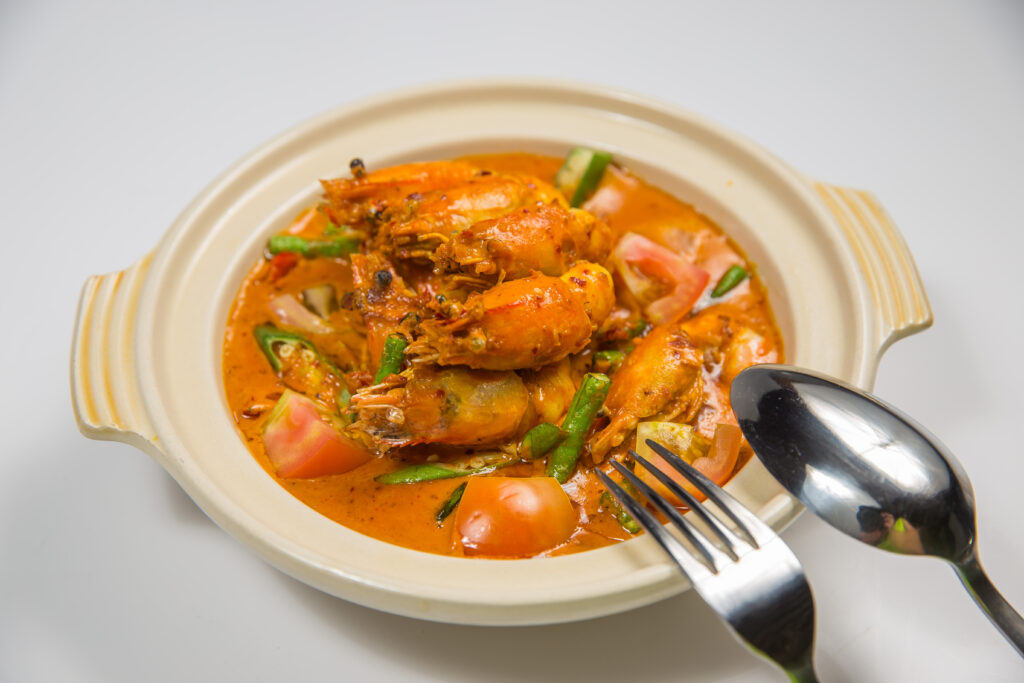 Claypot Indonesian Prawn