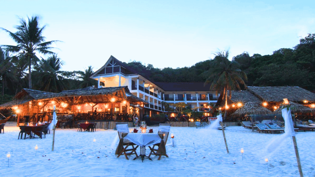 Santai Restaurant at long beach perhentian island