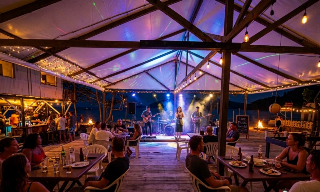 Enjoy Live Music Beside the Beach