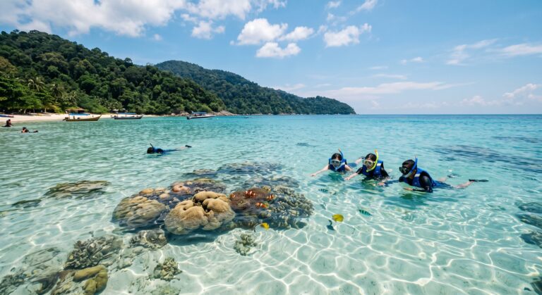 Perhentian Besar snorkelling spot